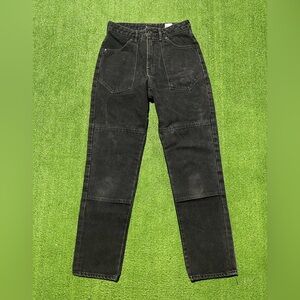 GAMINE Madame X Dungaree Womens Jeans Size 28 High Rise Denim